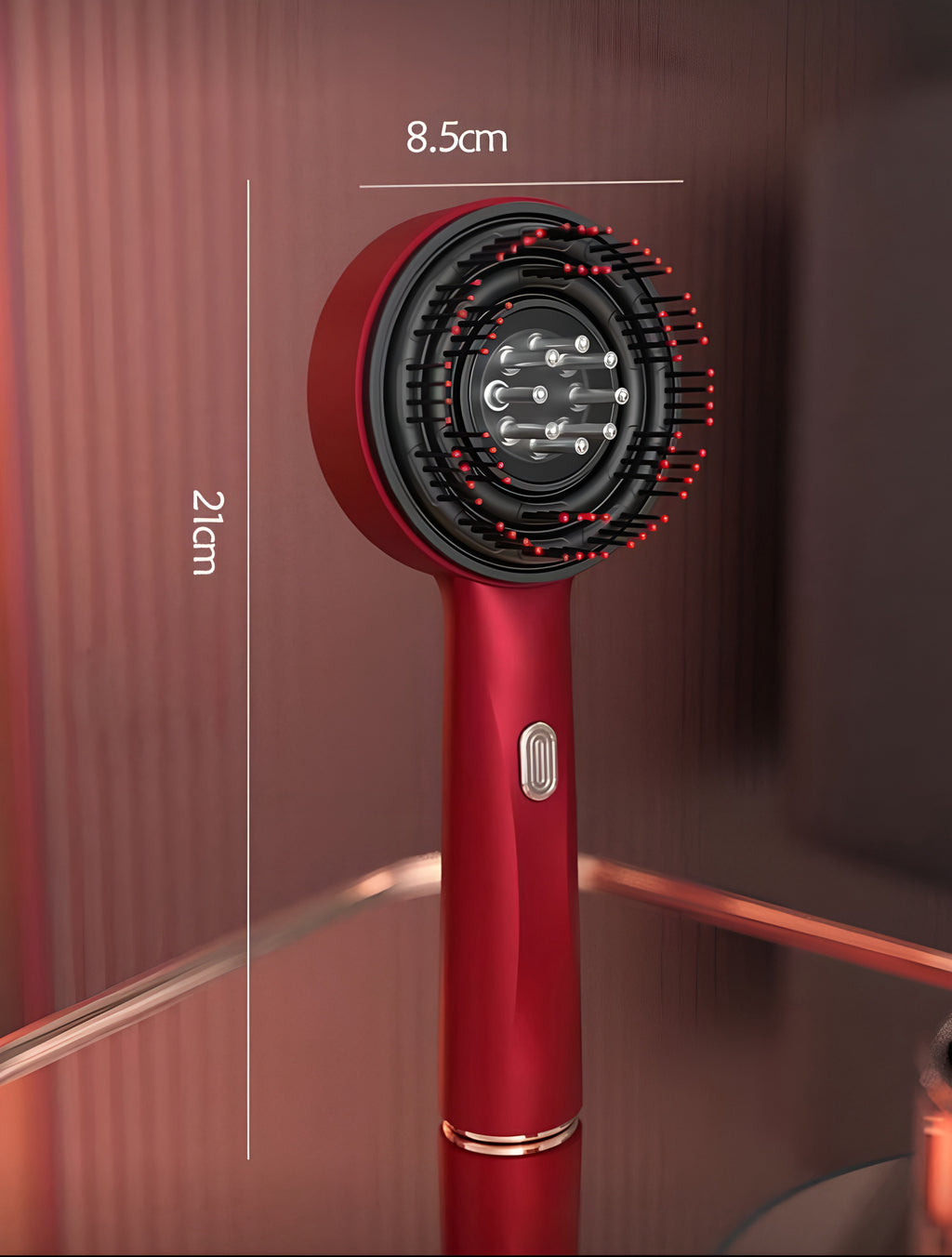 Masażer Premium Zenith 3-w-1: Terapia Światłem, Mikroprądy i Aplikator Serum